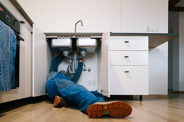 Professional Plumbing technician working in Rockingham, NC
